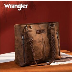 Wrangler Distressed Tote Bag for Women Western Purse